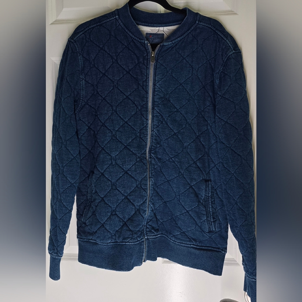 Lucky Brand Men's Quilted Denim Jacket